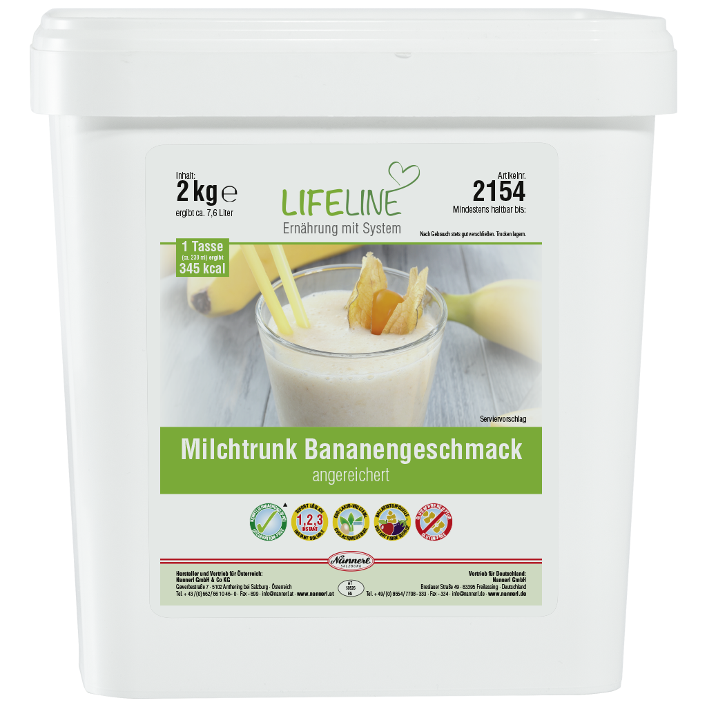 LifeLine Milchtrunk Vanillegeschmack angereichert 2154