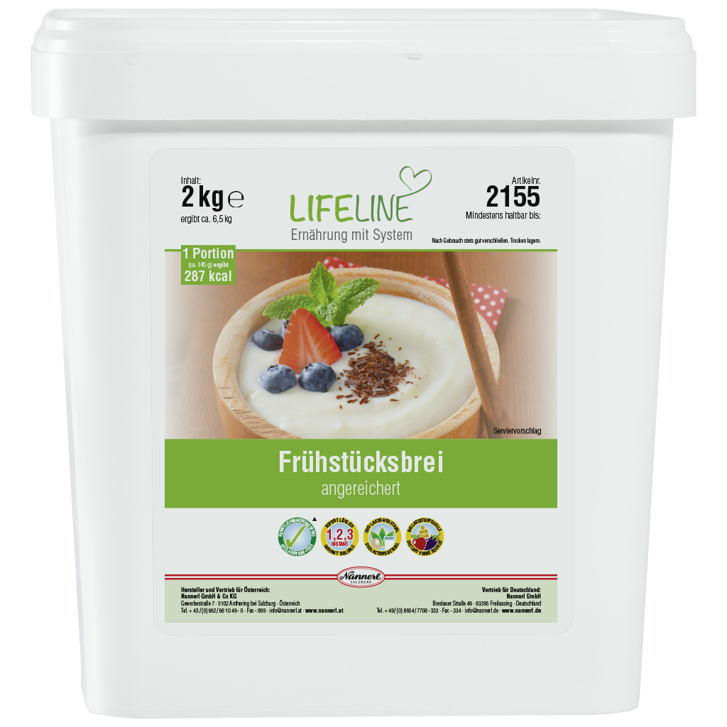 LifeLine Frühstücksbrei angereichert 2155