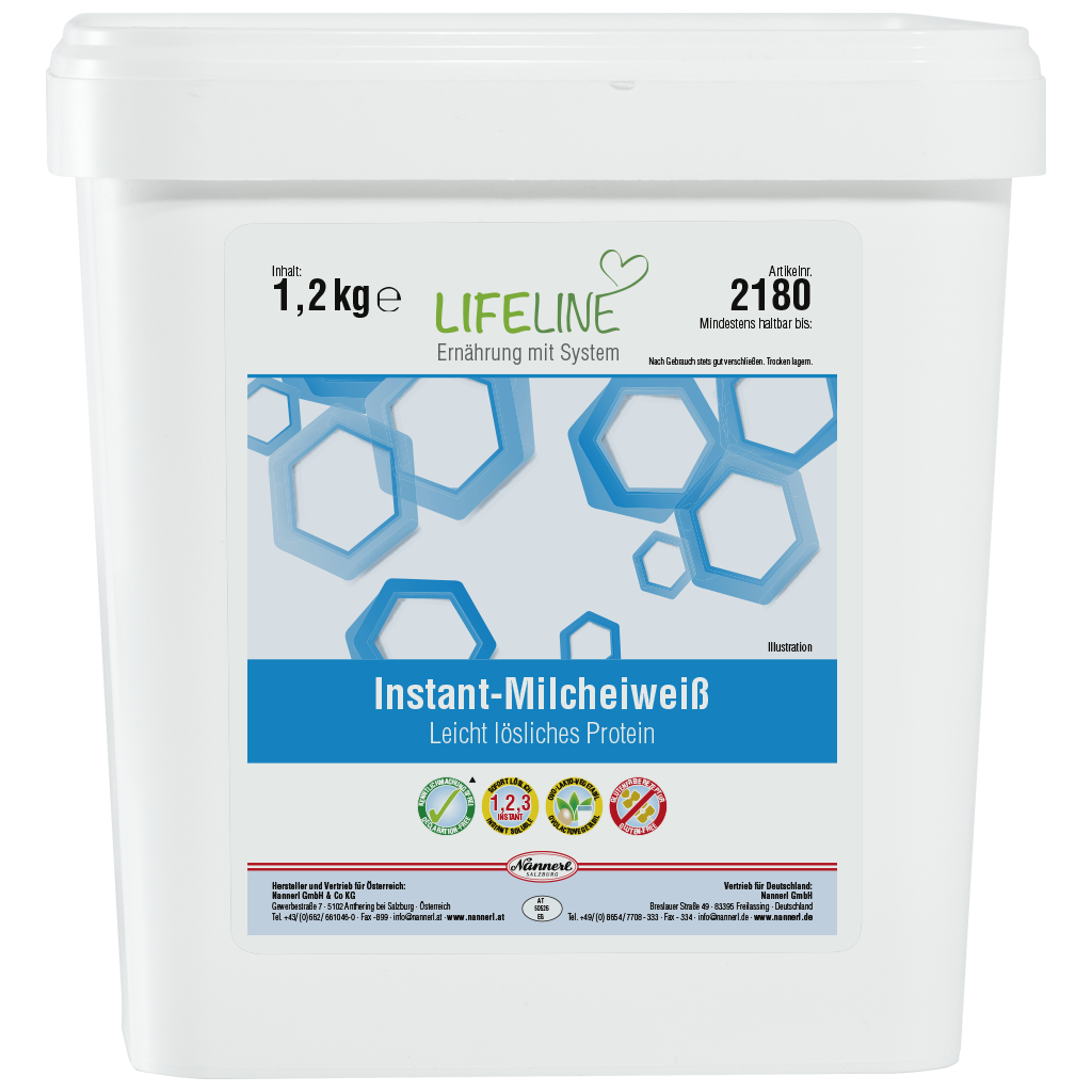 LifeLine Instant-Milcheiweiß leicht lösliches Protein 2180