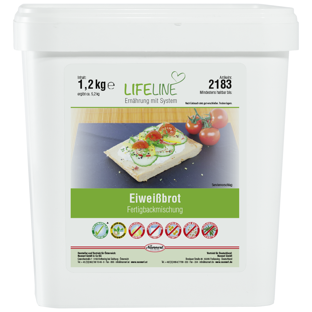 LifeLine Eiweißbrot Fertigbackmischung 2183